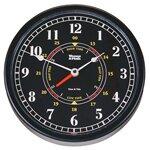 Weems & Plath Trident Black Face 10" Time & Tide Clock