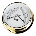 Weems & Plath Brass Endurance 085 Comfortmeter Temp & Humidity Gauge