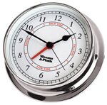 Weems & Plath Chrome Endurance 125 Time & Tide Clock