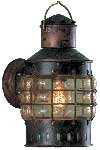 Weems & Plath Copper Wall Anchor Lamp by Den Haan 5613E