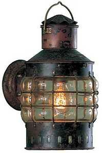 Weems & Plath Copper Wall Anchor Lamp by Den Haan 5613E