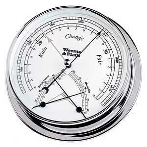 Weems & Plath Chrome Endurance 145 Barometer, Thermo-Hygro