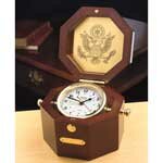 Weems & Plath Octagon Box Alarm Clock 750600